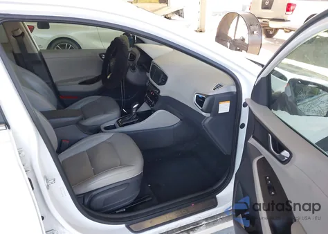 2017 Hyundai Ioniq Hybrid Limited from USA, damaged, VIN KMHC85LC4HU020910